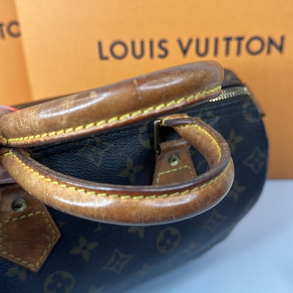 LOUIS VUITTON monogram speedy 25 - Picture 5 of 12